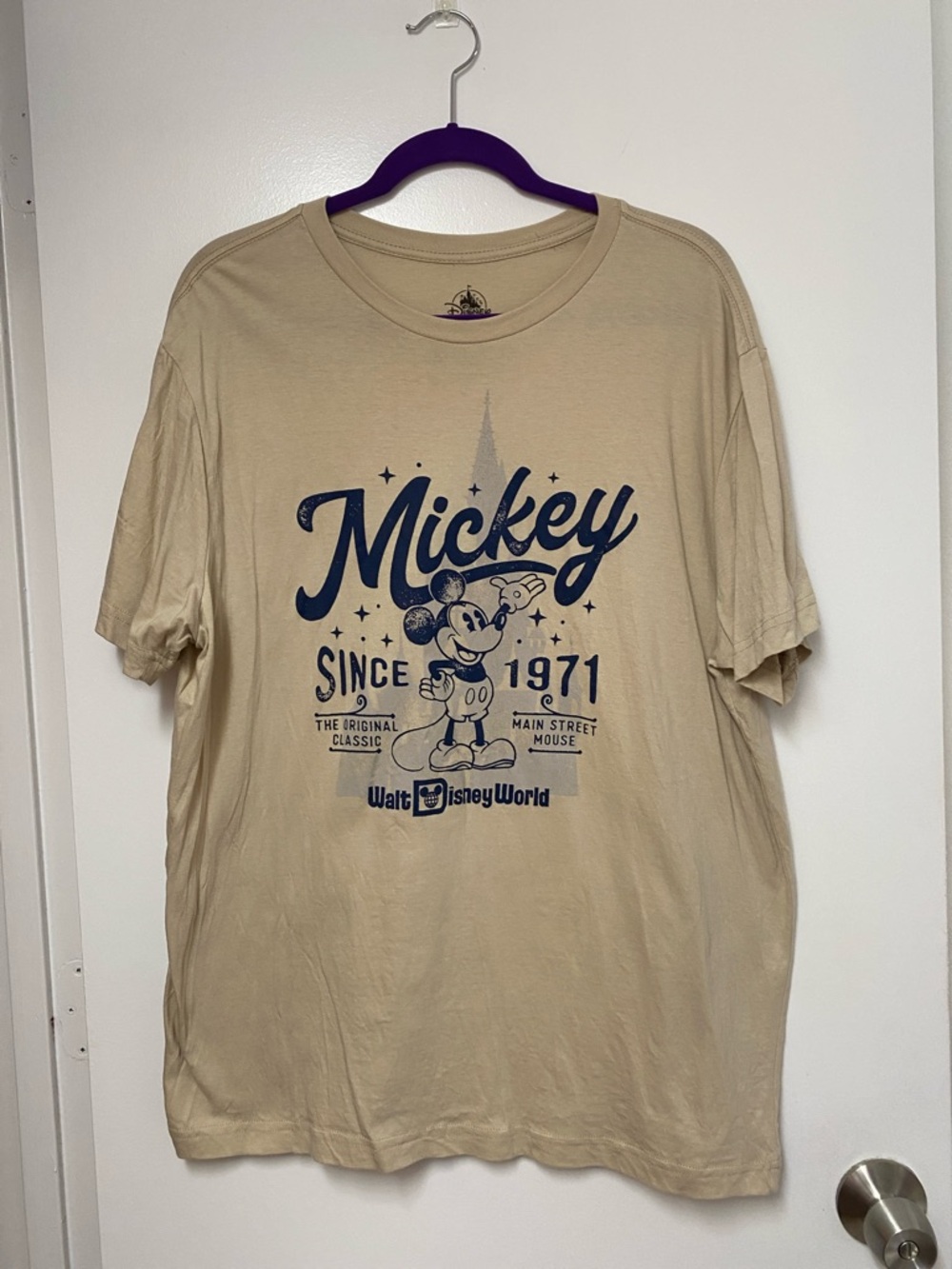 Disney Parks Mickey Mouse Tee Men’s Size Large. Worn once